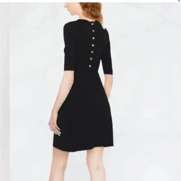 Maje Ribbed Knit Dress - Picture 4 of 7